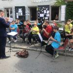 Wind Band bei der Dorfet in Wülflingen